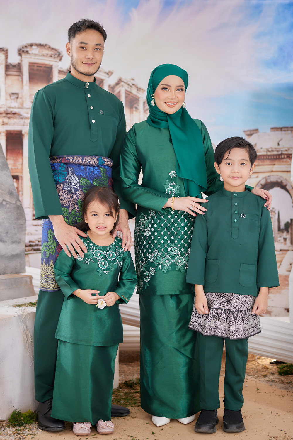 Talita Silk Luxe - Emerald Green